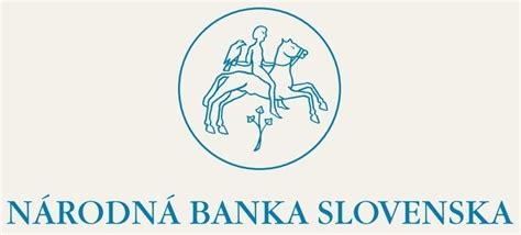 Logo Národnej banky Slovenska a graf finančných služieb