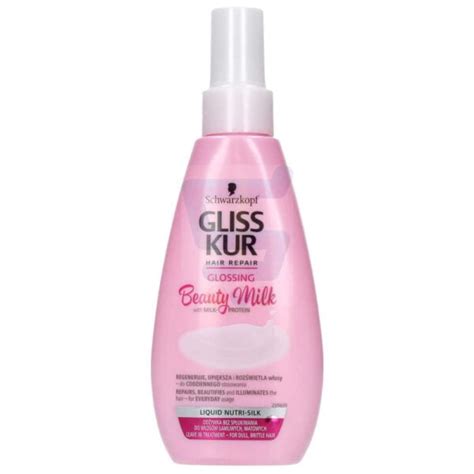 Zloženie a účinky Gliss Kur Glossing Beauty Milk
