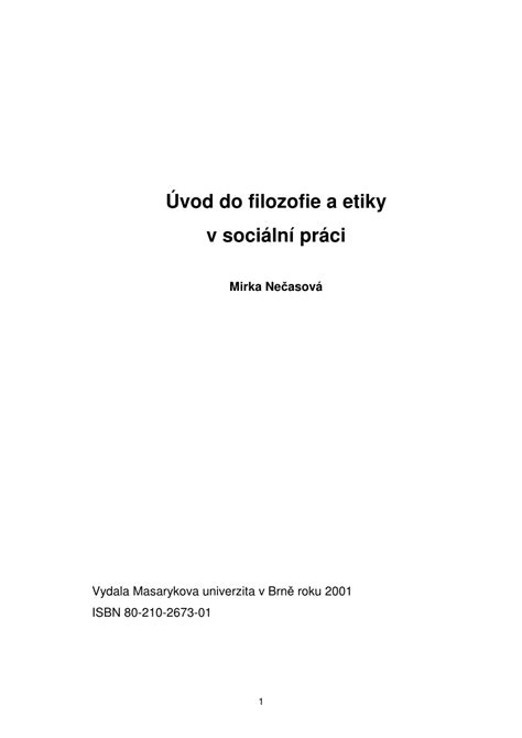 Princípy etiky v sociálnej práci
