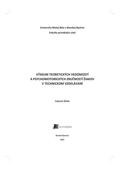 Schéma teoretických vedomostí v pooperačnej starostlivosti