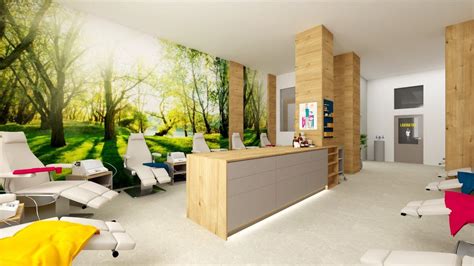 Interiér rehabilitačnej kliniky v Nitre