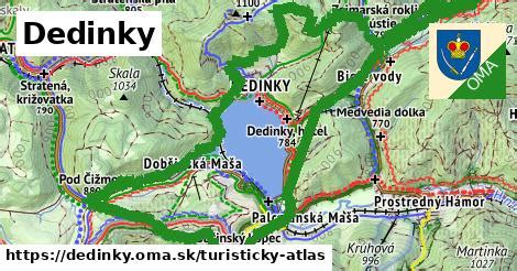 Mapa dedinky Zapadáčik s vyznačenou školou, kostolom a obchodom