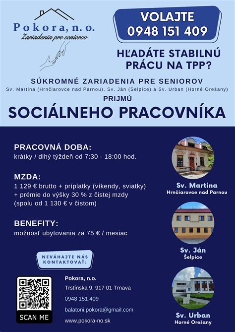 Sociálny pracovník v dennom stacionári