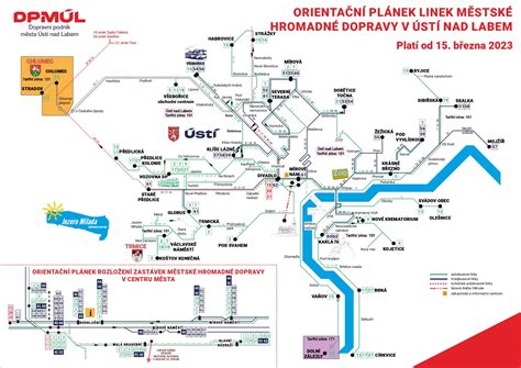 Mapa trás verejnej dopravy s vyznačenými bezbariérovými zastávkami