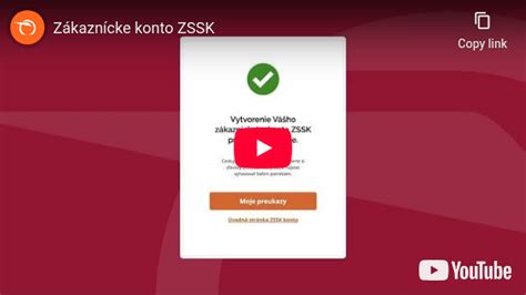 Ukážka formulára na registráciu do ZSSK konta