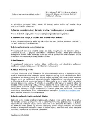 Schéma medzinárodných dohovorov o ochrane súkromia