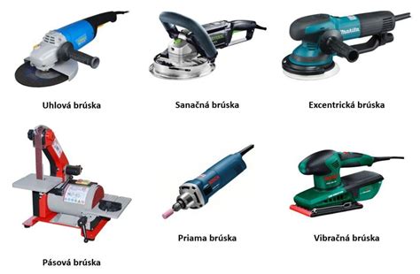 Rôzne typy brúsok na nože