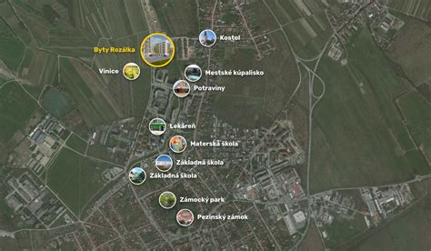 Mapa Brezna a jeho okolia