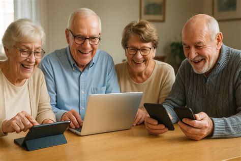 Seniori sa stretávajú a rozprávajú sa