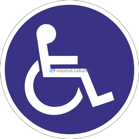 Nálepka Invalid s vysvetlením jej významu