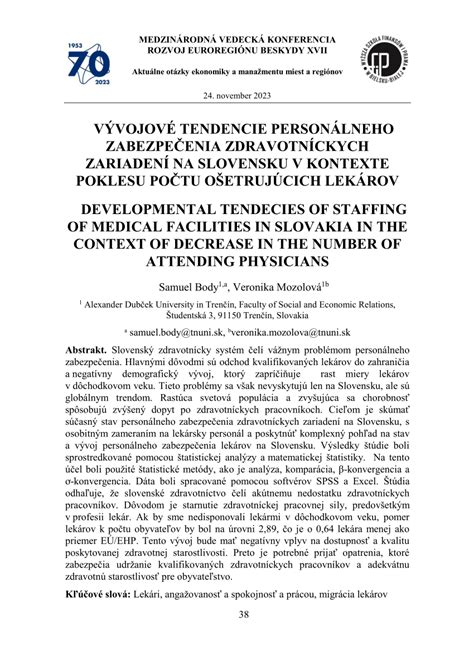 Prehľad typov zdravotníckych zariadení na Slovensku