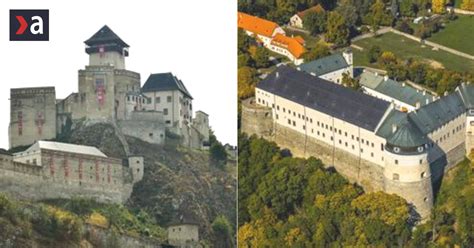 Koláž fotografií slovenských hradov a zámkov