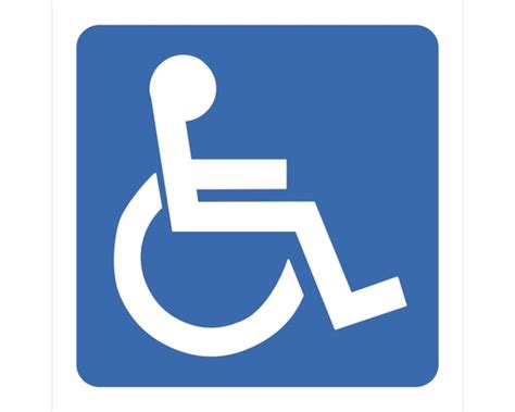 Symbol bezbariérového prístupu v doprave