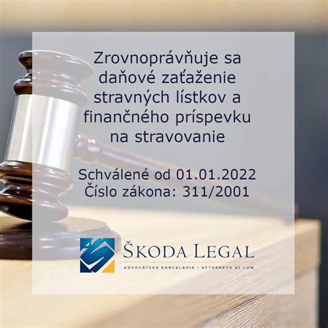 Daňové výhody stravných lístkov a finančného príspevku