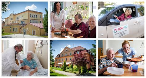 Infografika o druhoch sociálnych služieb pre seniorov