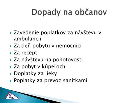 Dopady reformy 