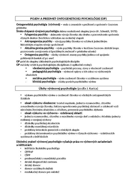 Interakčné faktory psychického vývinu