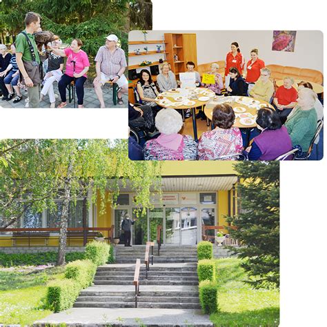 Jedáleň v zariadení pre seniorov Náruč