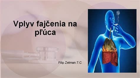 Grafika: Negatívny vplyv fajčenia na pľúca