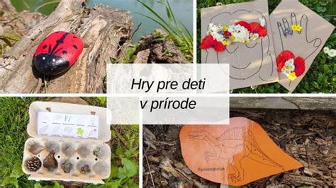 Vonkajšie hry a aktivity v prírode