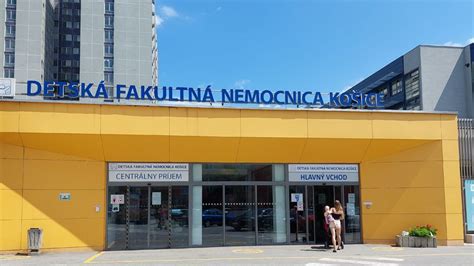 Rooseveltova nemocnica Košice - exteriér