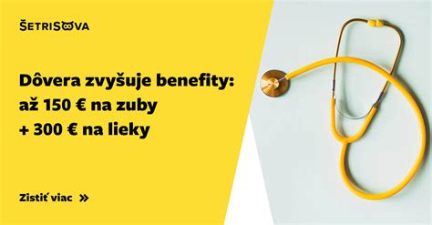 postup uplatnenia benefitu 300 eur na lieky v aplikácii Dôvera
