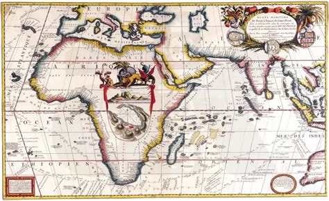 Historická mapa južnej Afriky