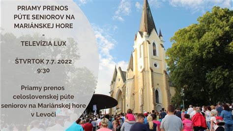 Seniorské púte na Mariánskej hore