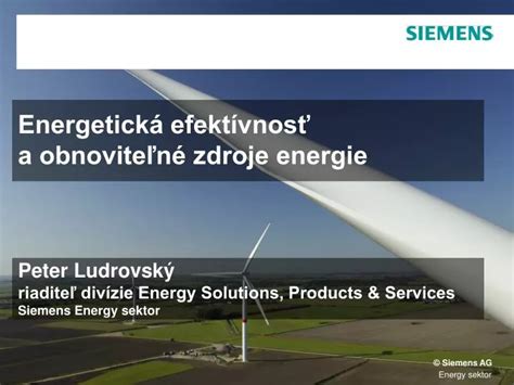 Energetická efektívnosť budov a obnoviteľné zdroje energie