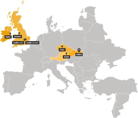 Mapa obľúbených cestovateľských destinácií