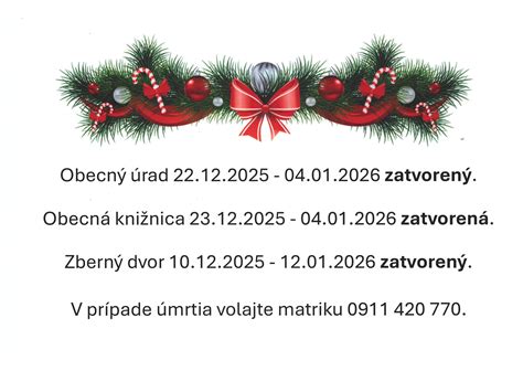 Obecný úrad a úradná tabuľa