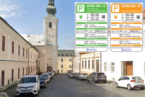 Parkovacie zóny v Nitre