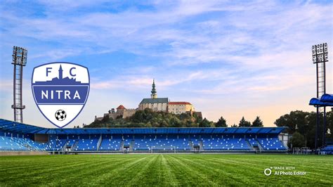 Mapa štadióna FC Nitra s označením vstupov