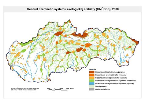 schéma systému ekologickej stability a krajinných prvkov