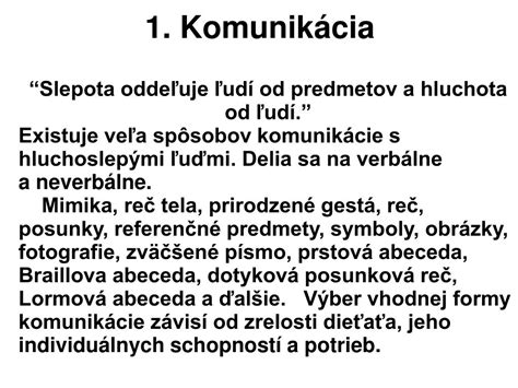 Infografika: Metódy komunikácie s hluchoslepými ľuďmi