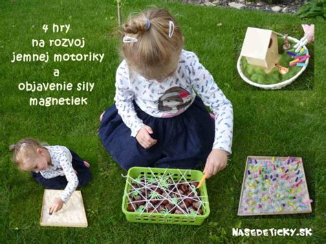 Ilustrácia: Aktivity pre rozvoj jemnej motoriky u detí s VNP