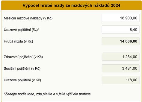 Typy mzdových kalkulačiek
