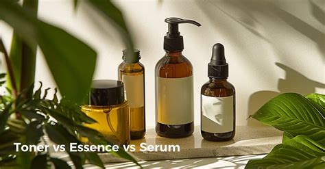 Grafické porovnanie textúr: toner, esencia, sérum