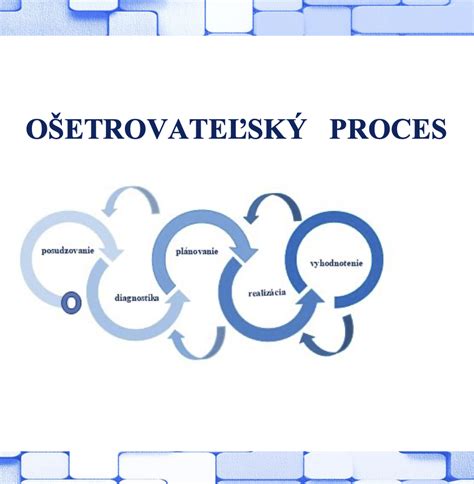 Ošetrovateľský proces: kroky a ciele