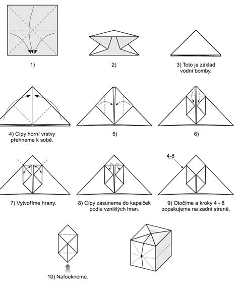 Rôzne typy origami papiera