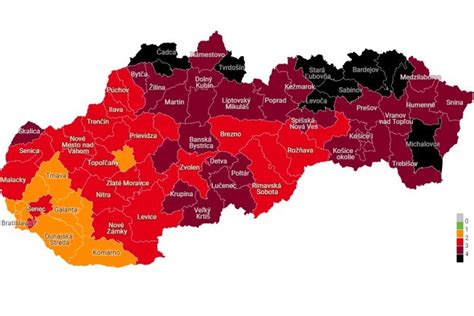 Mapa umiestnenia hospicov v Nitrianskom kraji