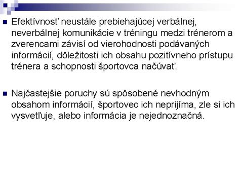 Porovnanie verbálnej a neverbálnej komunikácie