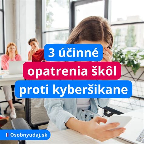 Stratégie obrany proti kyberšikanovaniu