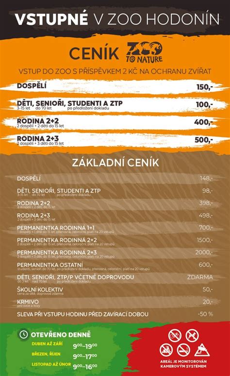 Cenník vstupného do aquaparku Aquaruthenia