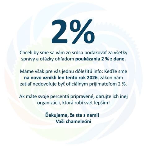 Ilustrácia poukázania 2% dane