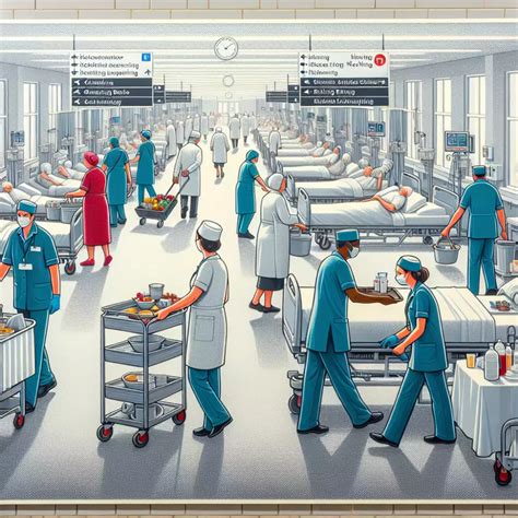 Ilustrácia spoločenského podujatia v nemocnici