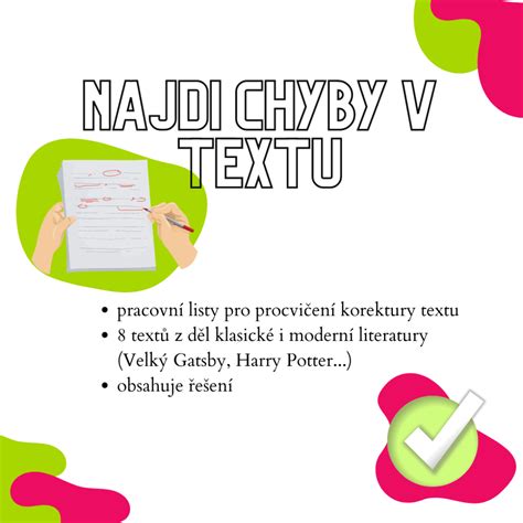 Chyby v dokumentoch - symbolika