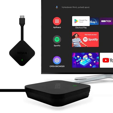 Multimediálne centrum Tesla MediaBox - transformácia TV na smart TV