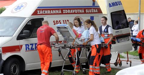 Zdravotnícki záchranári v akcii