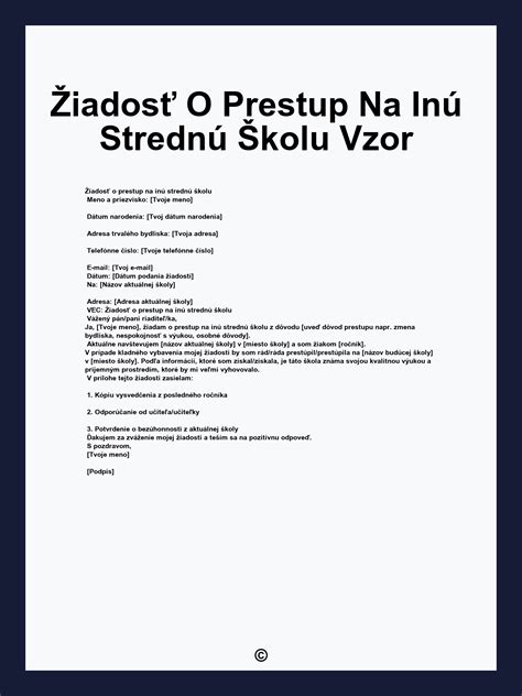 Prechod na strednú školu